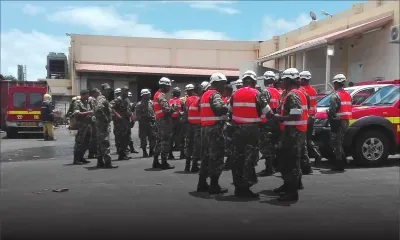 Incendie à Shoprite, Trianon - Darsan, le témoin principal : «L’effondrement d’un faux plafond a propagé les flammes»