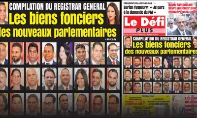 Voici la Une du Défi Plus de ce samedi 16 novembre 2019