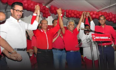 Arvin Boolell demande aux habitants de voter 