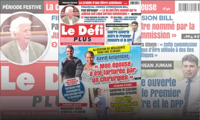 Voici la Une du Défi Plus de ce samedi 16 Décembre 2023