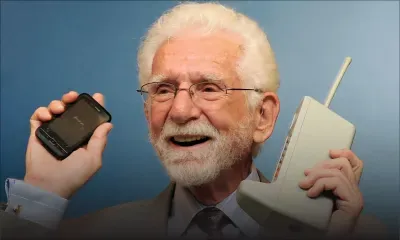 Martin Cooper, le père du téléphone portable