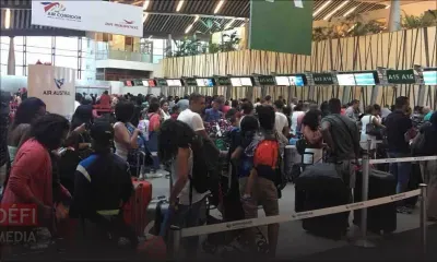 Aéroport : vols reprogrammés et attroupement à Plaisance