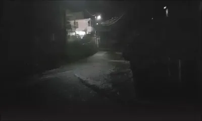 Accumulation d'eau à l'avenue Longaniers, à Coromandel