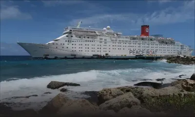 100e voyage global : escale du Peace Boat à Port-Louis