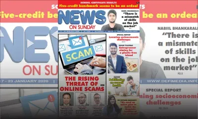 Voici la Une de News on Sunday de ce vendredi 17 janvier 2020