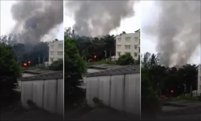 Quatre-Bornes: grosse mobilisation des pompiers pour maîtriser un incendie