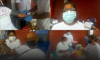 Sarah Thandrayen de la Blood Donors Association : « Donnez de votre sang avant de vous faire vacciner »