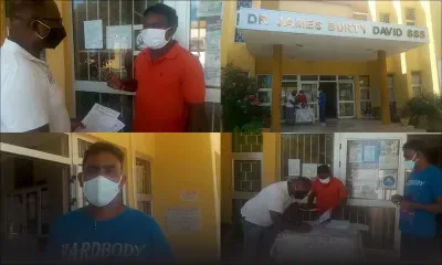 Examens de fin d’année : distribution des « time-tables » au Dr James Burty David State Secondary School ce mercredi