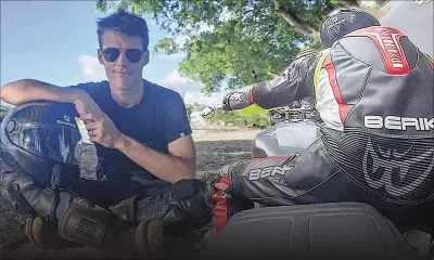 Sébastien Bigara : le chevalier à moto de la route