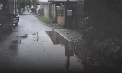 Pamplemousses : l’eau tient une famille en otage