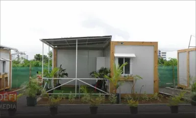 NEF : des maisons conteneurs pour les plus démunis 