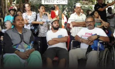 SCBG : les grévistes de Belle-Vue Maurel se rendent au jardin de la Compagnie