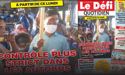 Voici la Une du Defi Quotidien de ce lundi 18 mai 2020