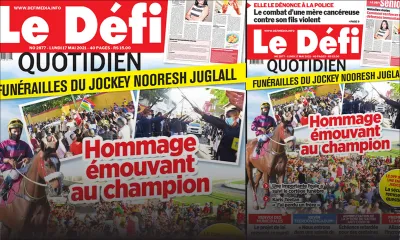 Voici la Une du Défi Quotidien de ce lundi 17 mai 2021
