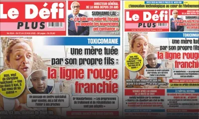 Voici la Une du Défi Plus de ce Samedi 17 Mai 2025
