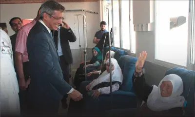 Xavier-Luc Duval: citoyen d’honneur de Bethléem