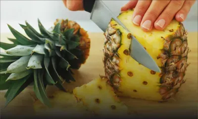 Comment découper un ananas?