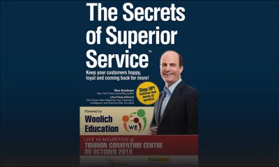 Conférencier : Ron Kaufman le 30 octobre à Trianon