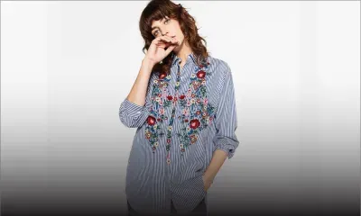 Craze : comment porter l'association rayures-broderies