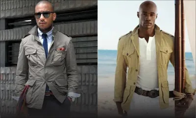 Homme : la veste saharienne