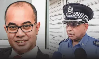 Aux Casernes centrales samedi : l’ACP Gungadin accuse Akil Bissessur d’intimidation