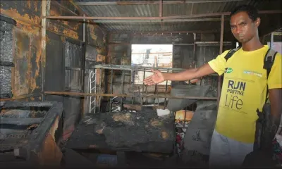 Le feu éclate à Cité Longères : ses économies pour les études de sa fille partent en fumée