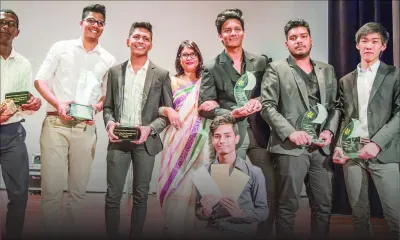 Piton State College bags six awards for its short film