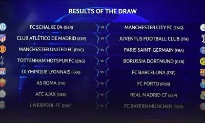 C1/8e de finale: l'Ajax Amsterdam pour le Real Madrid, le Bayern pour Liverpool