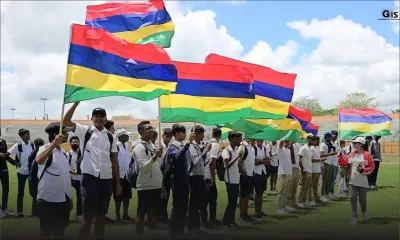 Maurice vise le record Guinness du plus grand drapeau national flottant humain au monde