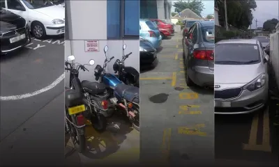 Parking sauvage à l’hôpital Victoria