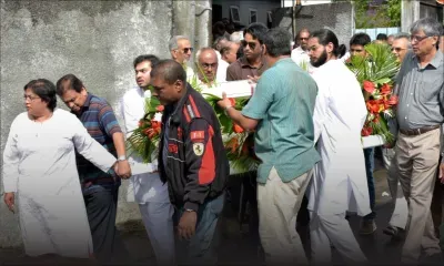 Les adieux à Sanjit Teelock