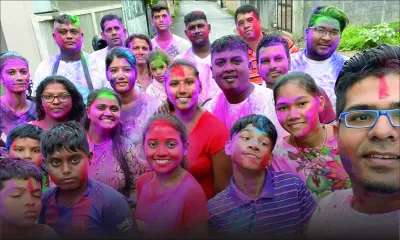 Holi : quand les couleurs font du bien