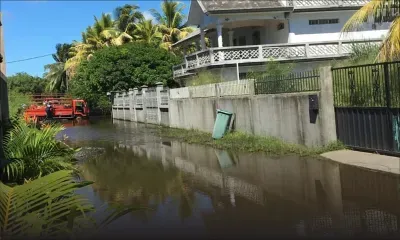 En raison de l’eau accumulée devant son bungalow à Péreybère : un membre de l’UNICEF bloqué dans sa villa depuis dix jours