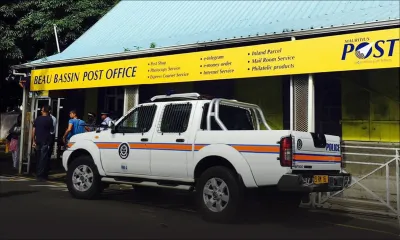 Tentative de vol au bureau de poste de Beau-Bassin