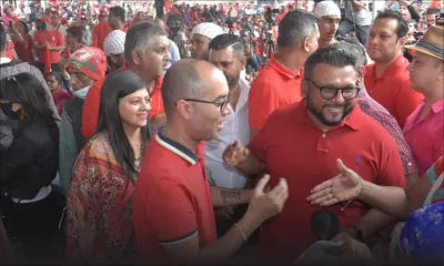 Commémoration du 122e anniversaire de la naissance de SSR : présence d’Akil Bissessur et de sa compagne 