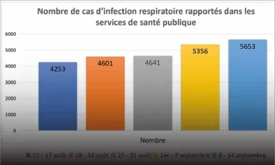 Infections respiratoires : le pic atteint, mais la vigilance reste de mise
