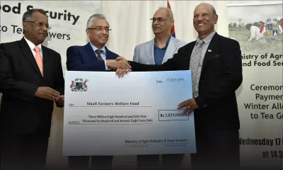 À Nouvelle-France : Pravind Jugnauth évoque des plans pour relancer le secteur du thé