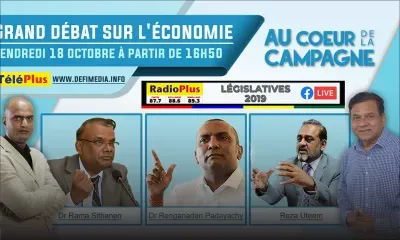 Législatives 2019 : Grand Débat sur l’Economie