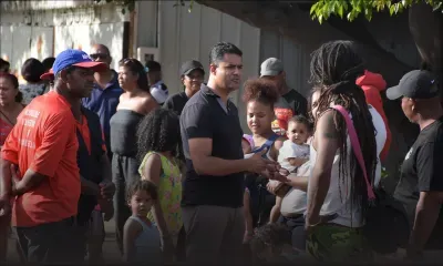 Porte-à-porte de Fabrice David : confiant d’être candidat