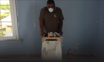 Kirsley Augustin, ponceur et polisseur du béton (PPB): un métier qui nécessite un savoir-faire en béton