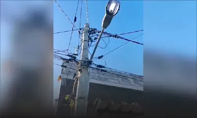 À Calodyne : la voiture de Hamuth dort dehors à cause d’un poteau électrique 