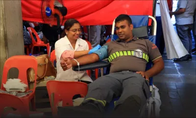 Mega Blood Donation de la Blood donors Association : 1 737  pintes récoltées