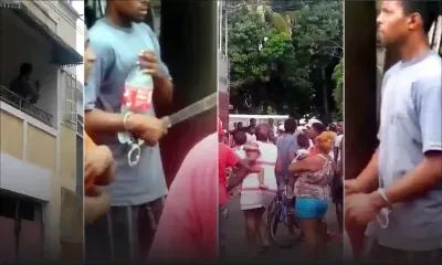 Un suspect s’évade du bureau de la CID et s’arme d’un sabre