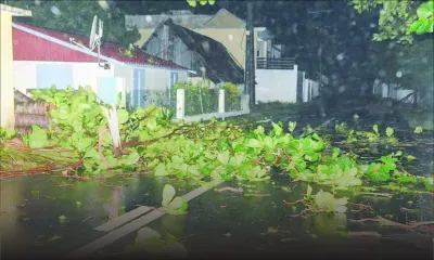 Ruthless Berguitta : Mauritius spared from severe destructions