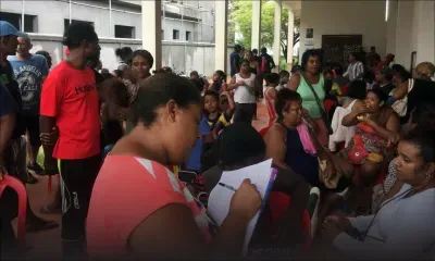 Réfugiés de Baie-du-Tombeau : pagaille au centre de Saint-Malo