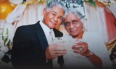 65e anniversaire de mariage - Simon et Arlette Ah Tong : un couple exemplaire !