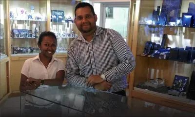 Abhishek Rajcoomar: Le vigile devenu diamantaire