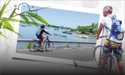 À Mahébourg : en selle pour un voyage itinérant…