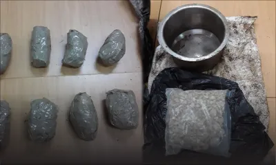 Fond-du-Sac : l'Adsu trouve 7 kg d'héroïne enfouis dans sa cour