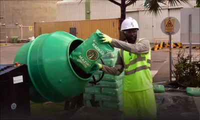 Construction : Lafarge (Maurice) présente son sac de ciment magique